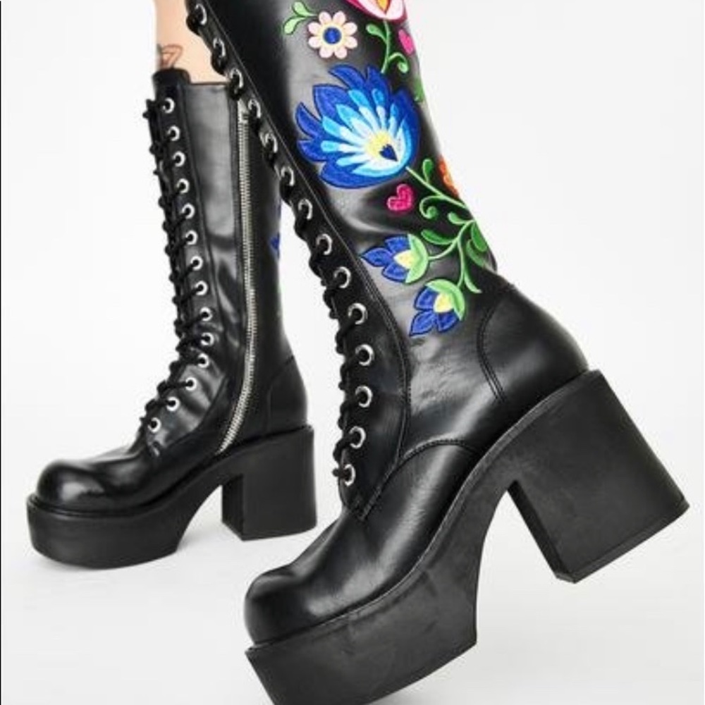 COPY - Dolls Kill Size 7 Boots